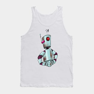 Exclamation Robot Tank Top